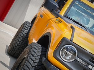 Ford Bronco Fender Flare Delete Kit - 4 Door - Autoparrel